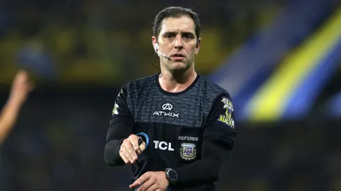 Echenique, el juez de River vs. Barracas Central. (Foto: Getty Images)