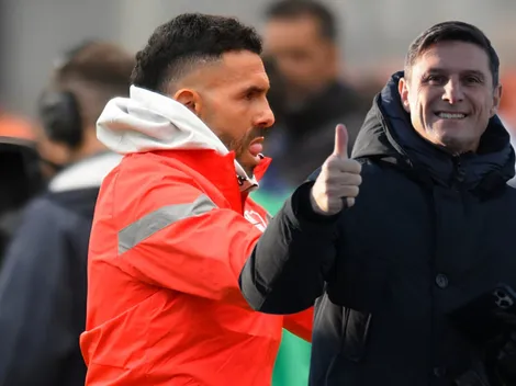 Javier Zanetti está encantado con la llegada de Tevez a Independiente: "Siempre le escribo..."