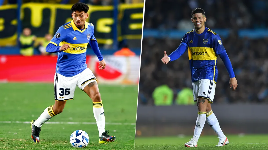 Boca, con pantalón blanco en octavos y cuartos. (Fotos: Getty Images)