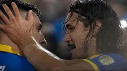 Merentiel volvió a motivar a Cavani antes de la final de Libertadores: "Le dije que..."