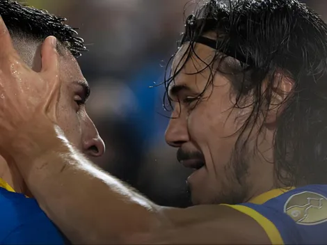 Merentiel volvió a motivar a Cavani antes de la final de Libertadores: "Le dije que..."