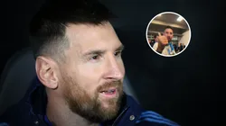 No es el palco: River compartió el regalo que le hizo a Messi y la reacción del 10