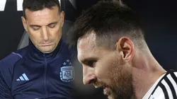 Messi volverá a ser suplente en la Selección Argentina