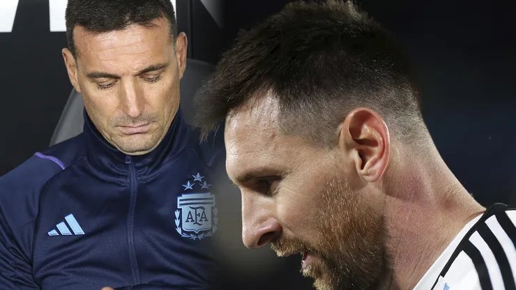 Messi volverá a ser suplente en la Selección Argentina