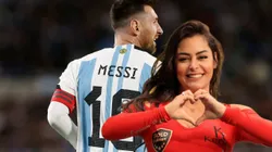 Larissa Riquelme salió a pedir disculpas tras el supuesto escupitajo de Sanabria a Messi