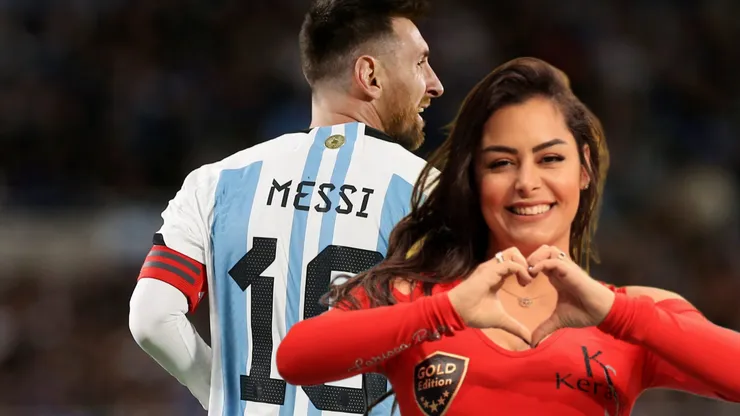 Larissa Riquelme salió a pedir disculpas tras el supuesto escupitajo de Sanabria a Messi
