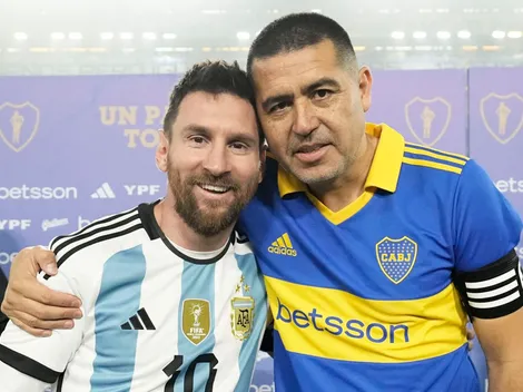¿Riquelme tiene un último sueño por cumplir con Messi en Boca?