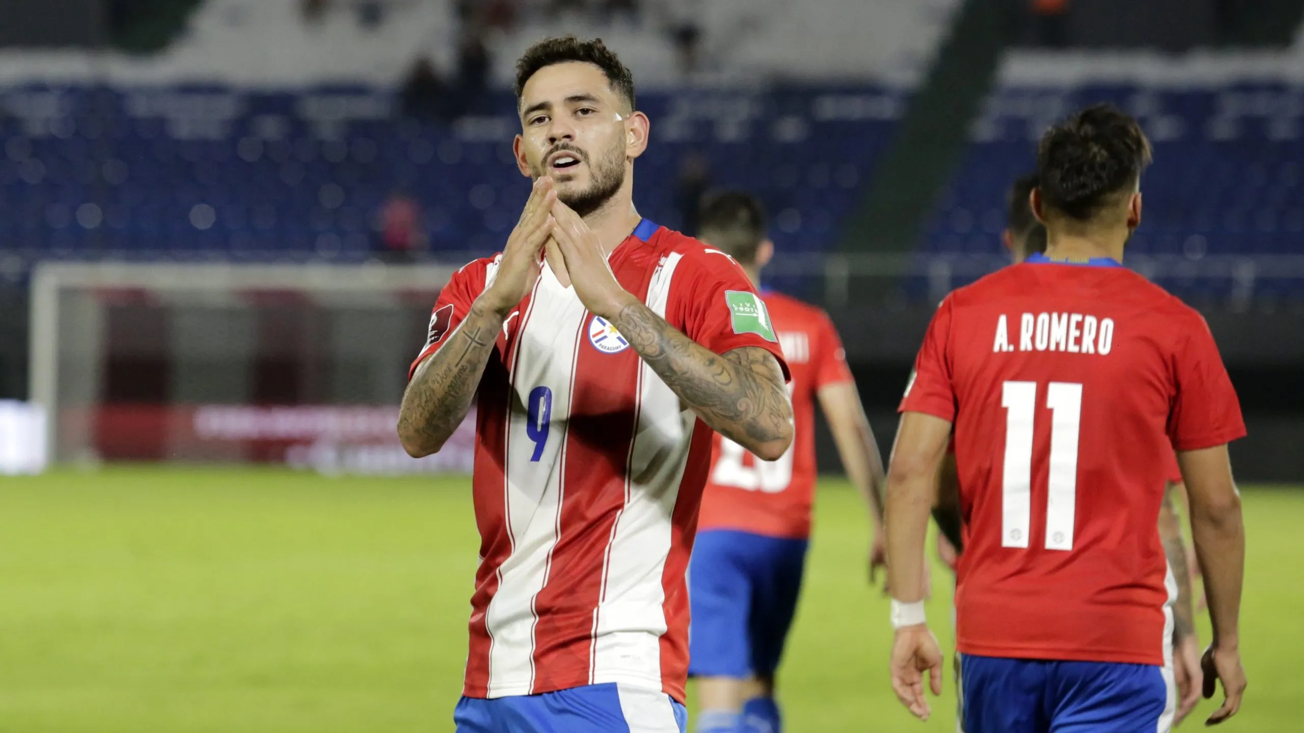 Antonio Sanabria, 9 de Paraguay. (Foto: Getty Images)