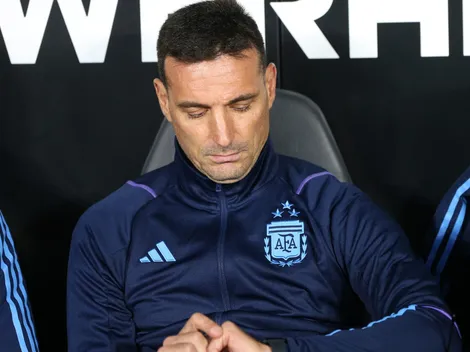 Scaloni, sobre el escupitajo de Sanabria a Messi: "Si hizo eso está mal"