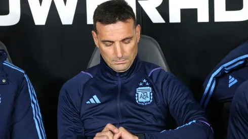 Scaloni, sobre el escupitajo de Sanabria a Messi: "Si hizo eso está mal"