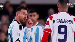VIDEO | Sanabria, el ex compañero de Messi que ¡lo escupió! en pleno partido