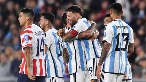 Argentina no demoró en sacar ventajas ante Paraguay.