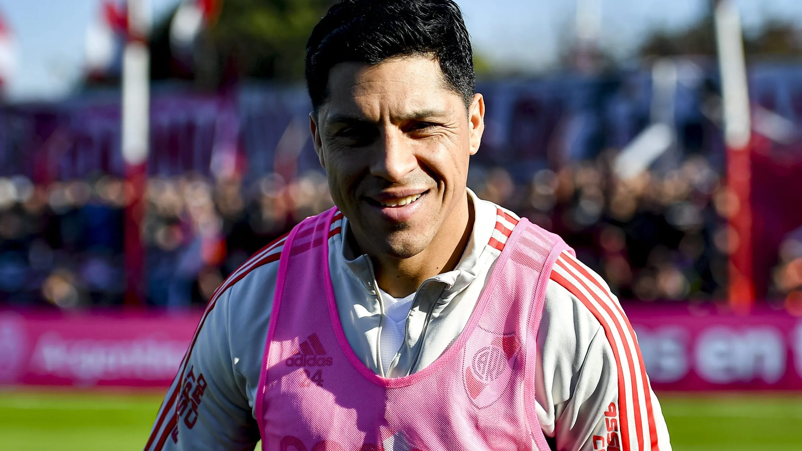 Enzo Pérez podría irse de River. // Getty