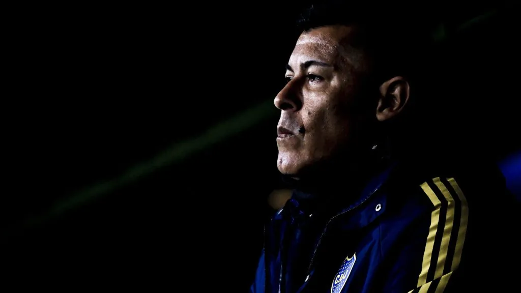 Almirón define el XI de Boca para enfrentar a Talleres. (Foto: Getty Images)