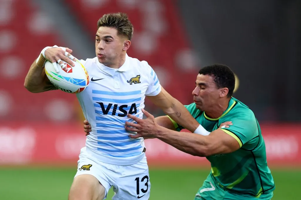 Marcos Moneta es la estrella de Los Pumas Seven (Getty Images).