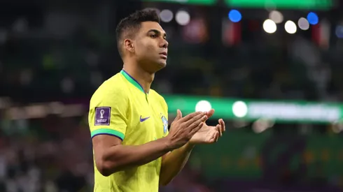 Casemiro en la Selección de Brasil.