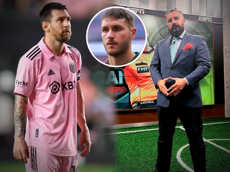 Álvaro Morales y otra insólita crítica a Messi: “Santiago Giménez es mejor”