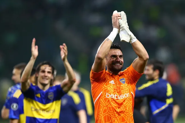 Sergio Romero, la figura de Boca en la Libertadores. (Foto: Getty Images)