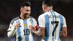 “¿Se te perdió algo?”: la foto viral que publicó De Paul con Messi y la Copa del Mundo