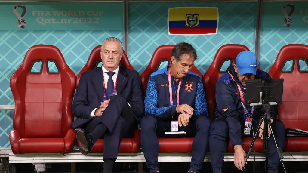 Gustavo Alfaro en su paso por la Copa del Mundo. // Getty