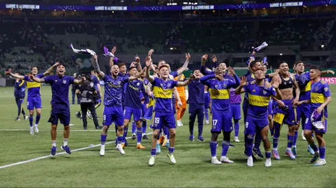 Boca celebrando el pasaje hacia la gran final.