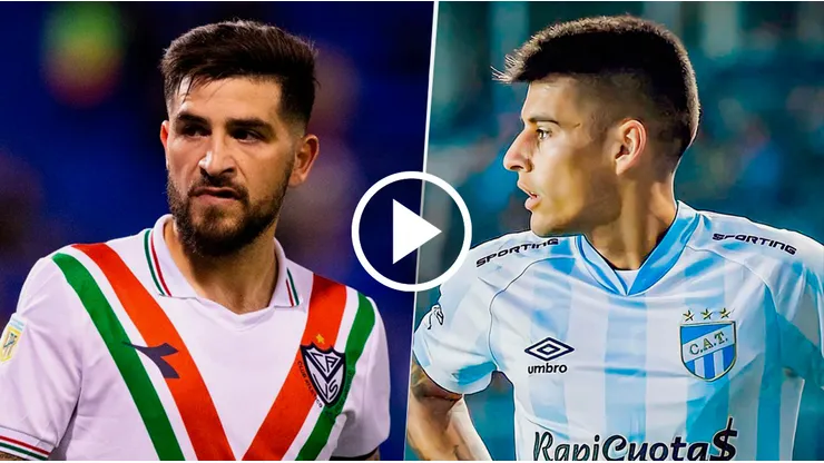 Vélez vs. Atlético Tucumán por la Copa LPF.