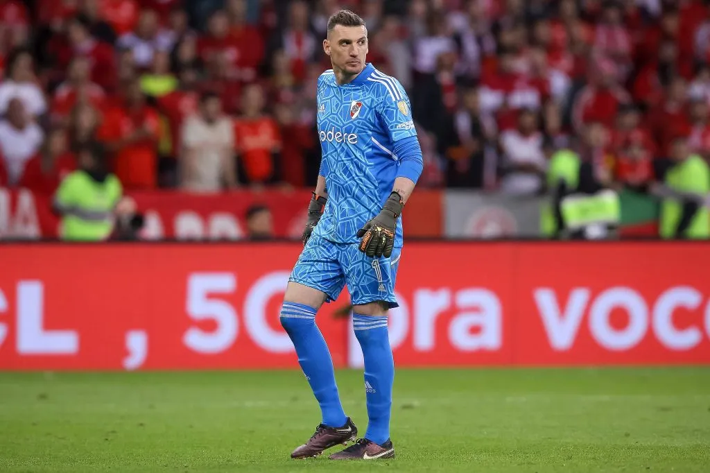 Franco Armani no podrá estar ante Colón. (Foto: Getty)