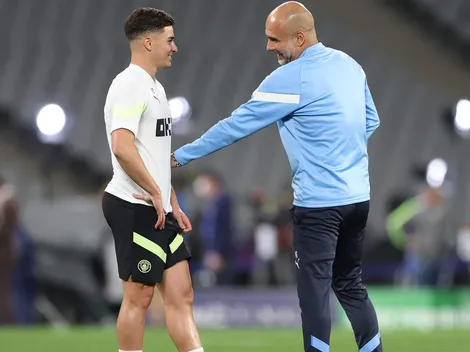 Guardiola sacó a Julián Álvarez, el City perdió y en redes no lo perdonaron