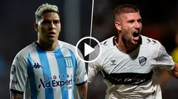 Racing vs. Platense por la Copa de la Liga.