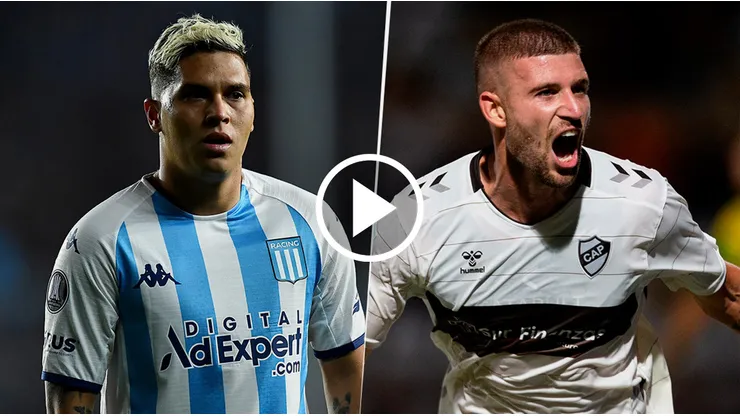 Racing vs. Platense por la Copa de la Liga.