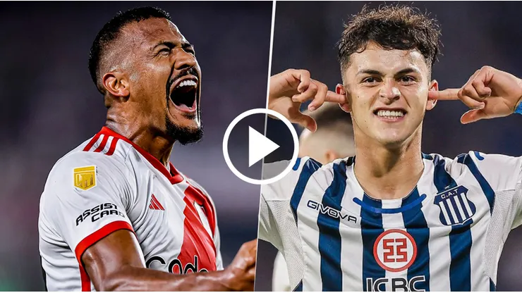 River vs. Talleres por la Copa de la Liga.