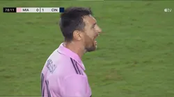 VIDEO | El enojo de Messi tras el gol de Cincinnati que eliminó a Inter Miami de la MLS