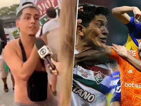 El sacrificio que hizo un hincha de Fluminense para sacarle la Libertadores a Boca