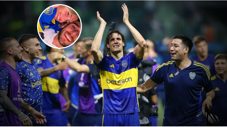 La inesperada foto del Toto Salvio minutos después del pase de Boca a la final de la Libertadores