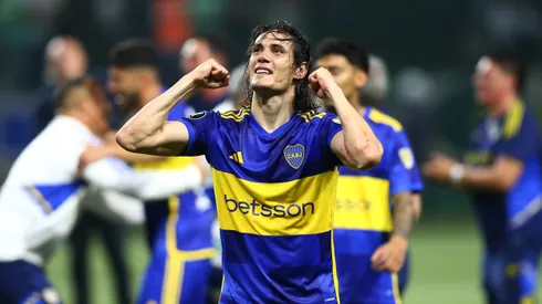 La calificación de Almirón al partido de Cavani: "Cumplió"