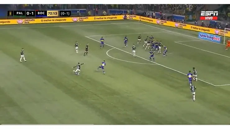 VÍDEO | ¿Error de Romero? El bombazo de Piquerez que empató el partido para Palmeiras