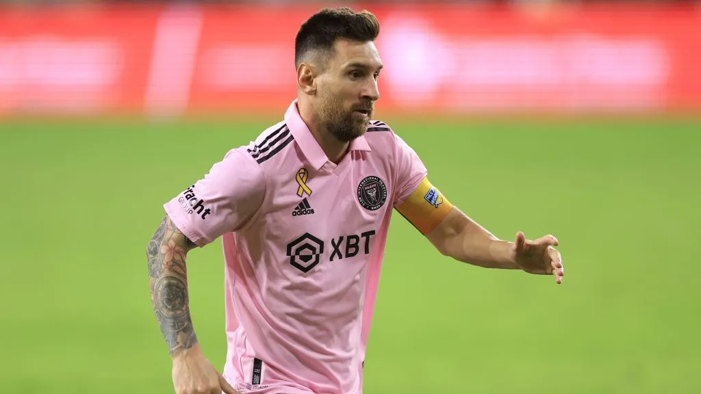 Lionel Messi en acción en Inter Miami. (Foto: Getty)