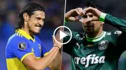 Palmeiras vs. Boca por la Copa Libertadores.