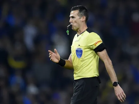 Andrés Matonte, el árbitro de Palmeiras-Boca: historial y cómo le fue con cada uno