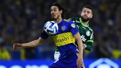 Palmeiras vs. Boca por la Copa Libertadores.