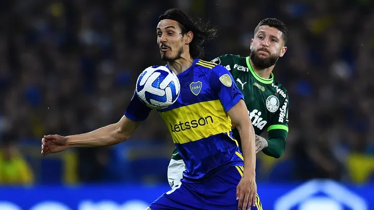 Palmeiras vs. Boca por la Copa Libertadores.