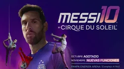 ¡Messi10 by Cirque du Soleil llega a Buenos Aires!