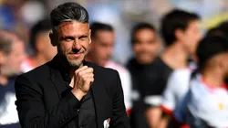 Gran sonrisa para Martín Demichelis.