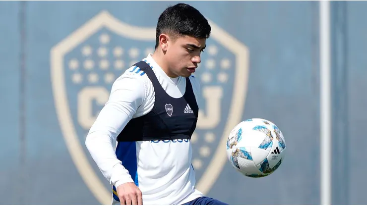 Luca Langoni es duda en Boca. (Foto: Prensa Boca)