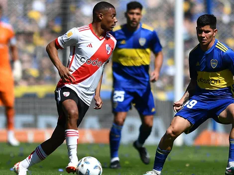River se hizo fuerte en La Bombonera y le dio un cachetazo al Boca suplente