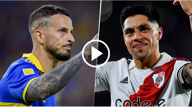 Boca vs. River por la Copa de la Liga.