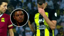 Benzema se lesionó y Gallardo lo puede perder para el Mundial de Clubes.