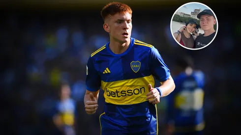 El jugador de Boca confirmó su nuevo romance en las redes sociales.