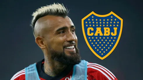 Arturo Vidal suena para reforzar a Boca en 2024.
