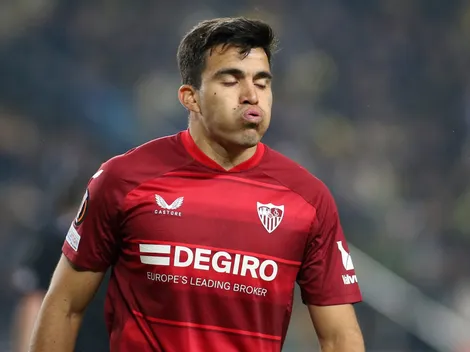 Casi a las piñas: el Huevo Acuña, metido en un escándalo con un compañero en Sevilla